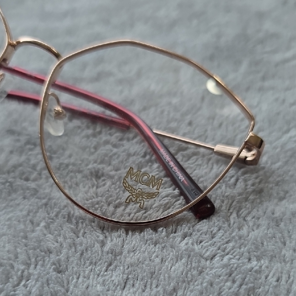 MCM Women's Glasses in Gold and Brown - Picture 4 of 6
